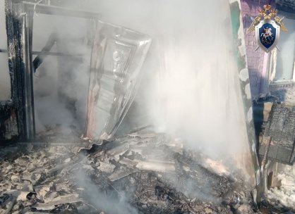 В Шахунском районе Нижегородской области следователи СК выясняют обстоятельства гибели на пожаре женщины